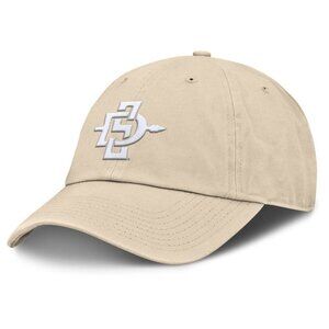 NEW NCAA San Diego State Aztecs Unstructured Khaki Tonal Cotton Hat